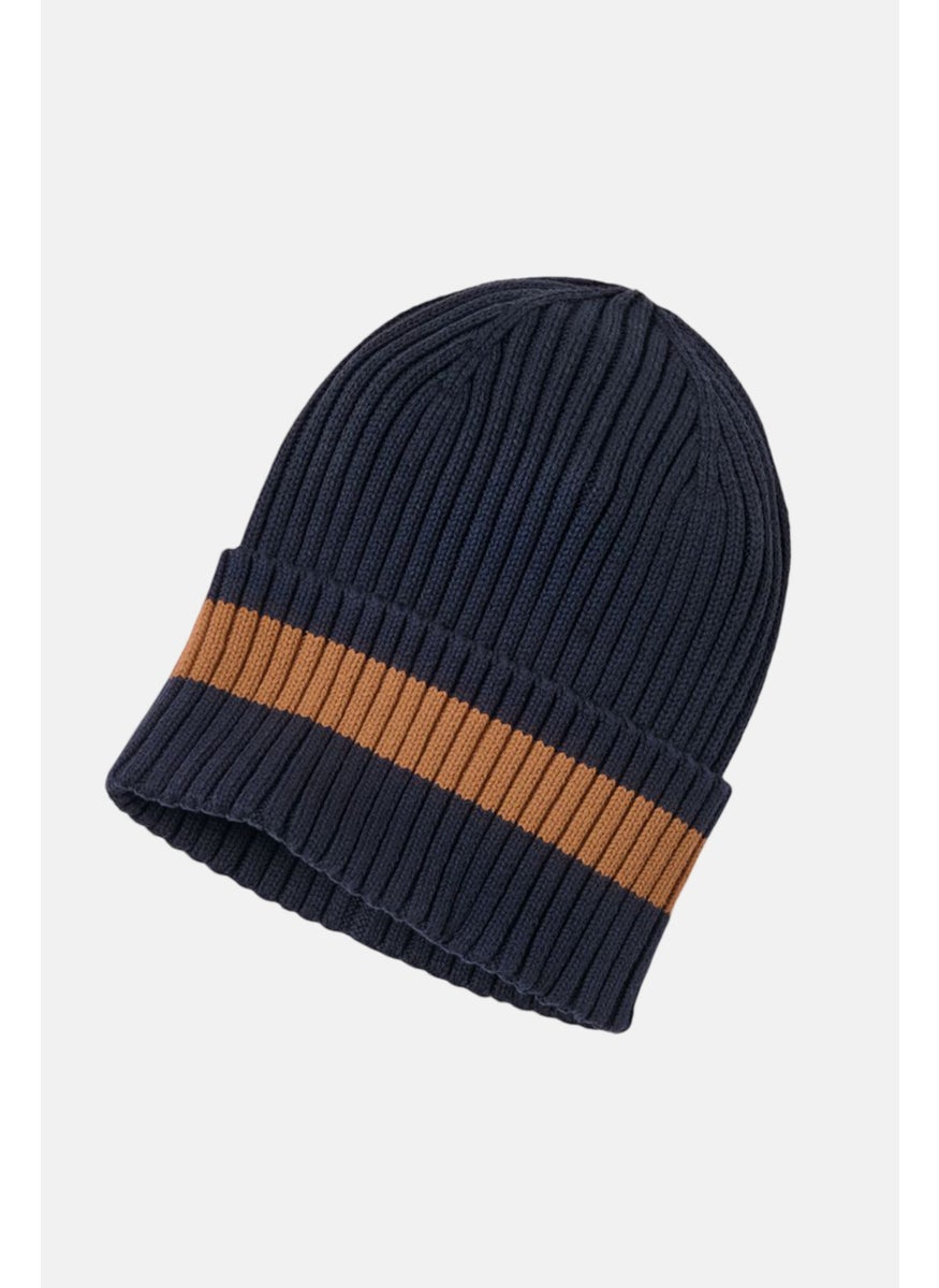 Tchibo Kids Boy Knitted Beanies ,Navy Blue  - Image 2