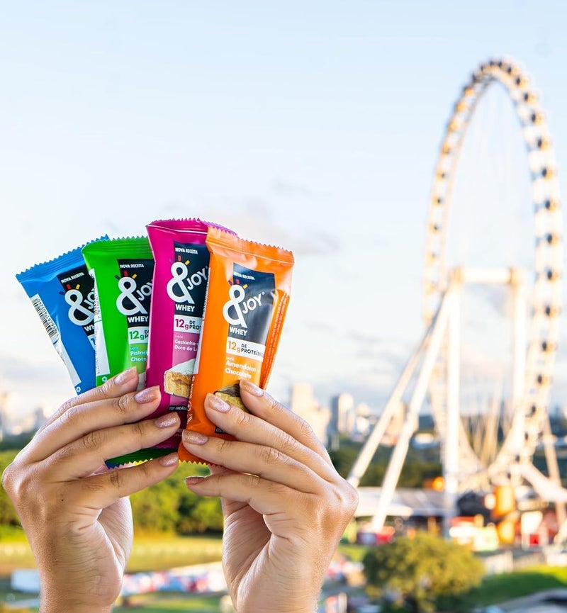 Enjoy snacks  Whey Bar Protein Zero Sugar Peanuts (Pack of 12) - Image 4