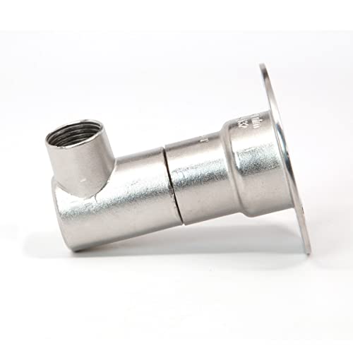 Aquor 1/2 Inch NPT 90 Degree Elbow Stainless Steel Inlet, Pipe Fitting Accessory, Installation Part for Aquor House, RV, and Boat Hydrants - Image 5