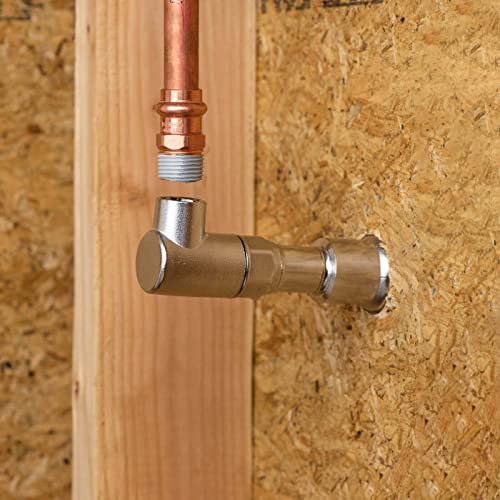 Aquor 1/2 Inch NPT 90 Degree Elbow Stainless Steel Inlet, Pipe Fitting Accessory, Installation Part for Aquor House, RV, and Boat Hydrants - Image 3