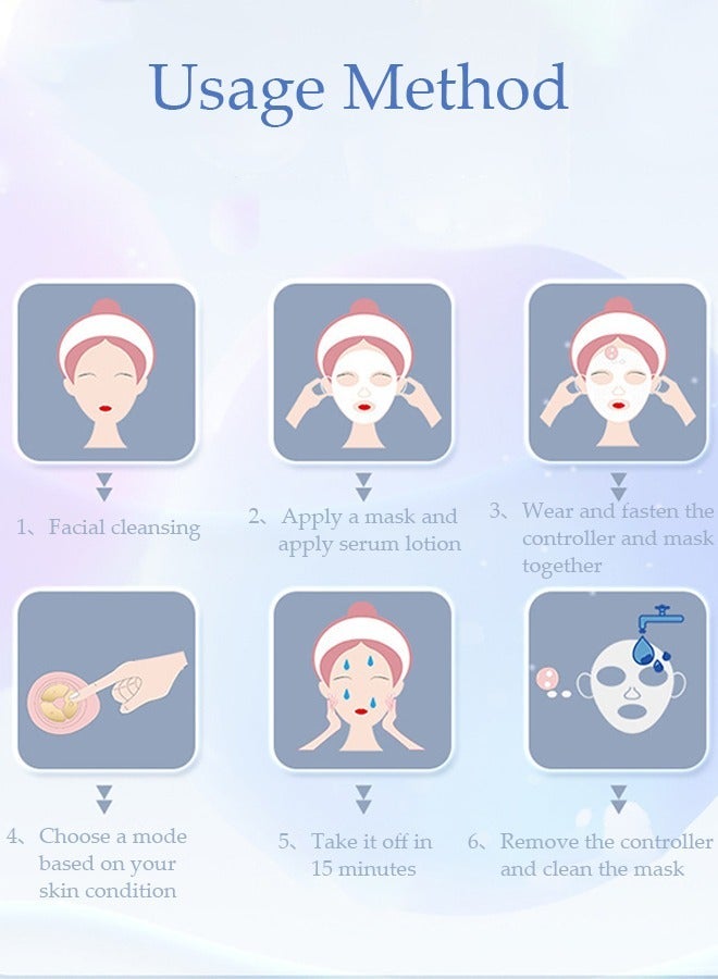 DUNISO Household Facial Cosmetic Instrument  Accelerating Absorption Portable Facial Skin Care Mask - Image 2