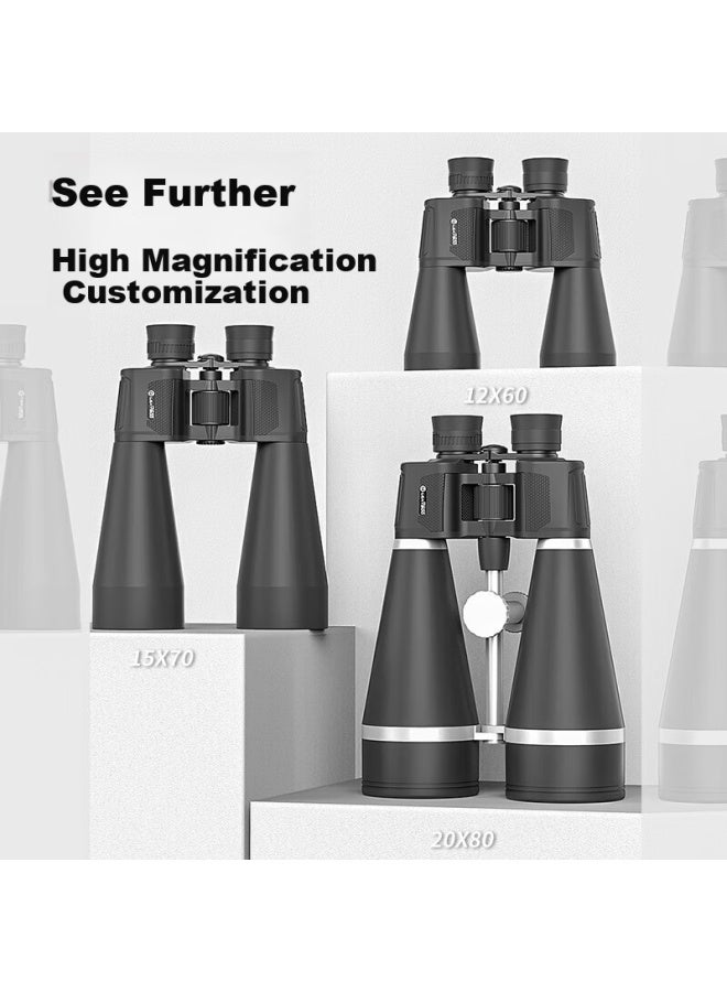 Leaysoo 15x70 High Power High Definition Wide Angle Adult Professional Low Light Night Vision Binoculars - Image 2