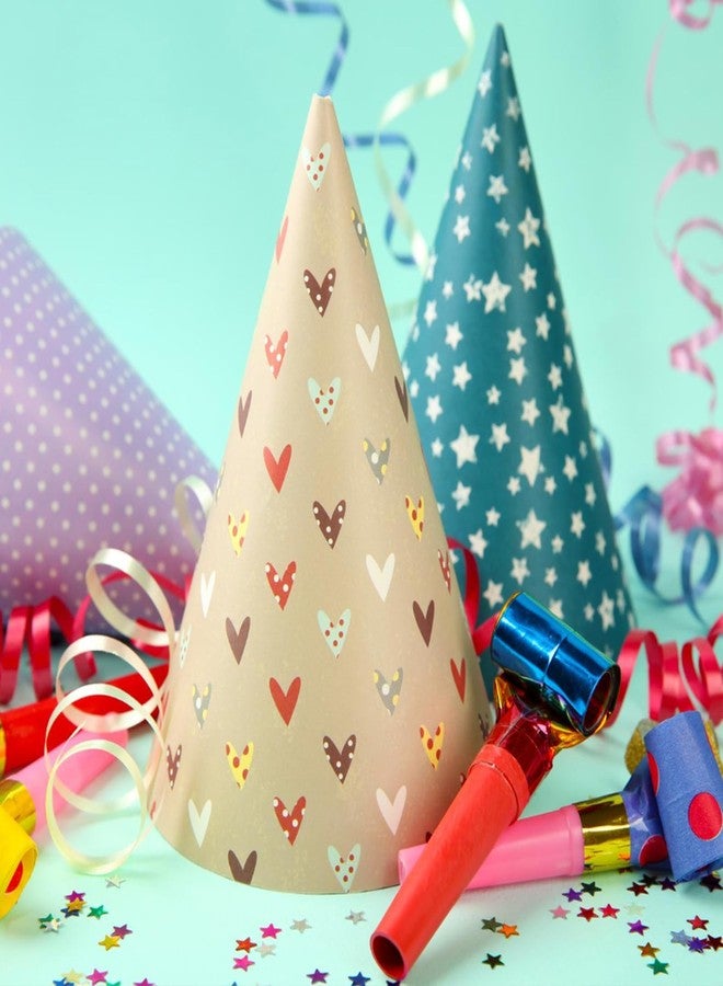 Elegaperma 10 Pcs White Cone Hat,White Christmas Paper Party Hats,Cheap Dunce Hats for Kids & Adults,Birthday DIY Party Hat Crafts with Elastic Cord,Perfect for Christmas or Kids Birthday - Image 5