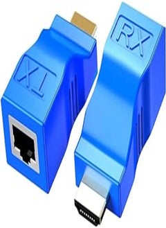 Microware Microware Mini 4k 1 Pair RJ45 Ports HDMI Extender HDMI Extension to 30m Over CAT 5e/6 UTP Lan Ethernet Cable for HDTV HDPC 