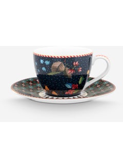 Pip Studio Berry Blues Blue Porcelain Coffee Cup Set 120 ml  - Image 3