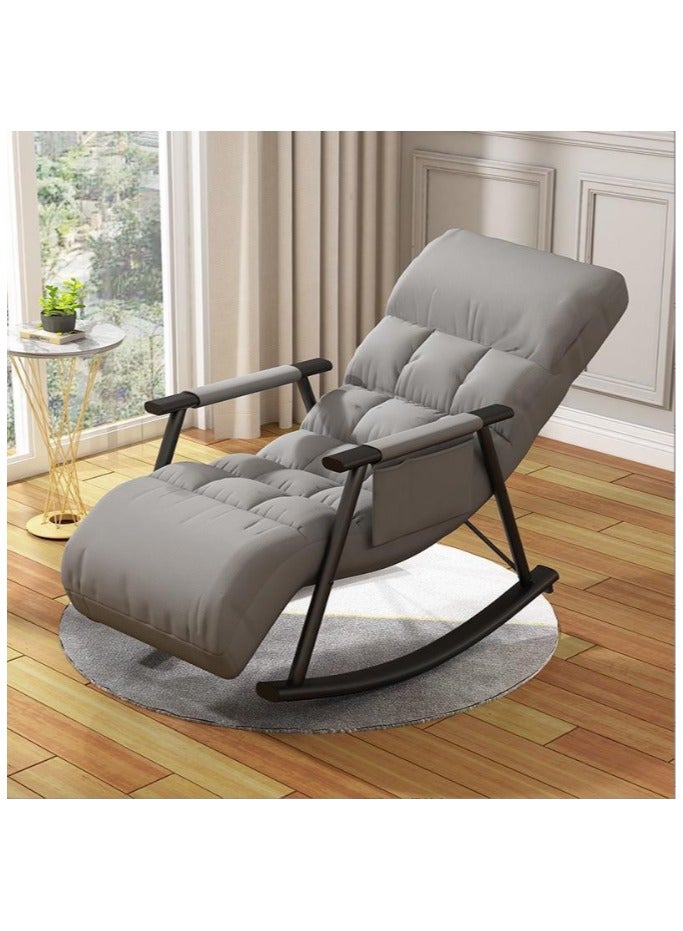 كرسي هزاز، كرسي استرخاء، كرسي هزاز منزلي للشرفة، أريكة كسولة لغرفة نوم الكبار، كرسي قيلولة لغرفة المعيشة - Image 1