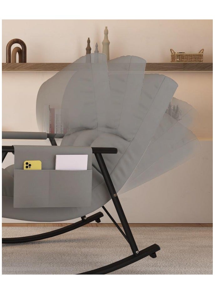 كرسي هزاز، كرسي استرخاء، كرسي هزاز منزلي للشرفة، أريكة كسولة لغرفة نوم الكبار، كرسي قيلولة لغرفة المعيشة - Image 5