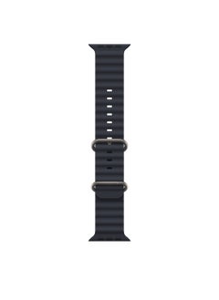 Generic Soft Silicone Ocean Band Compatible With Apple Watch Ultra Band 49mm,45mm,44mm,42mm for Men And Women High-Quality Adjustable Bands  - Image 1