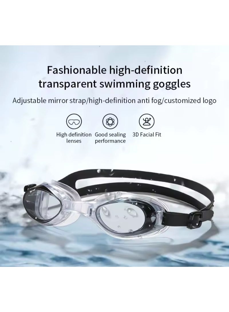 SportQ Swim Goggles Anti-Fog Leakproof UV Protection Youth Kids Wide Swim Goggles with Adjustable Strap  - Image 3