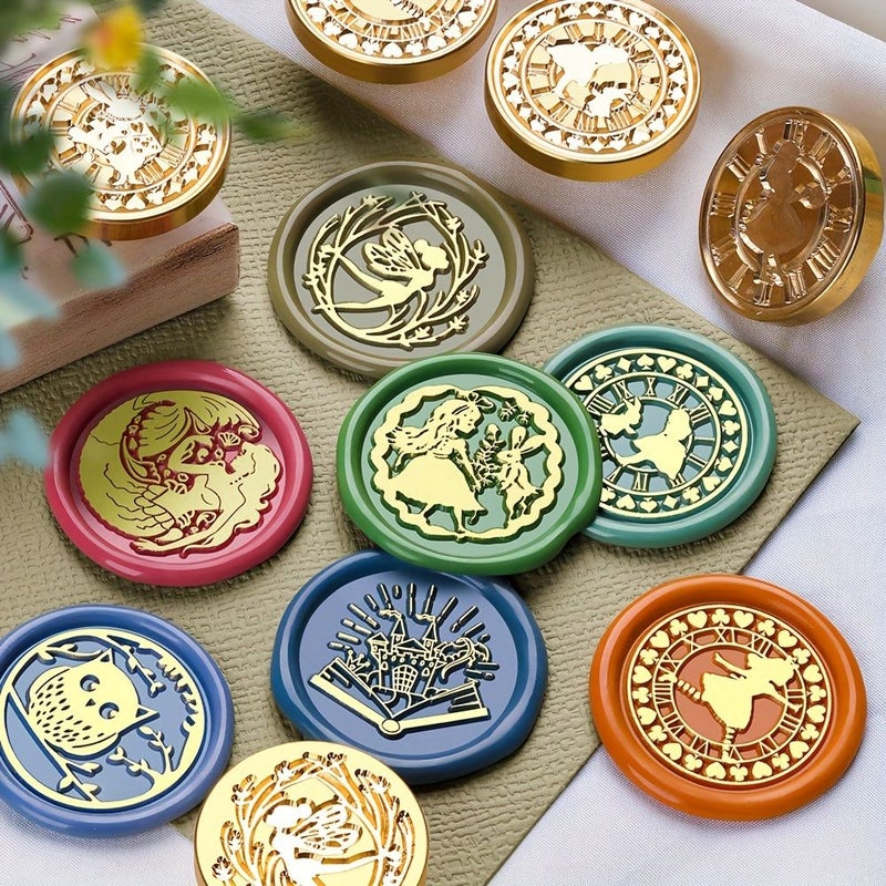 A Copper Headed Wax Seal Stamp Tale Series Th 06 For Wedding Invitations Valentine Day Handmade Invites Envelope Greeting Cards Sealing Decorations - Image 1