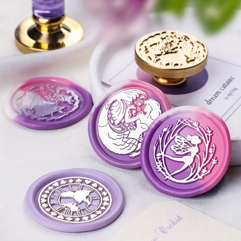 A Copper Headed Wax Seal Stamp Tale Series Th 06 For Wedding Invitations Valentine Day Handmade Invites Envelope Greeting Cards Sealing Decorations - Image 5