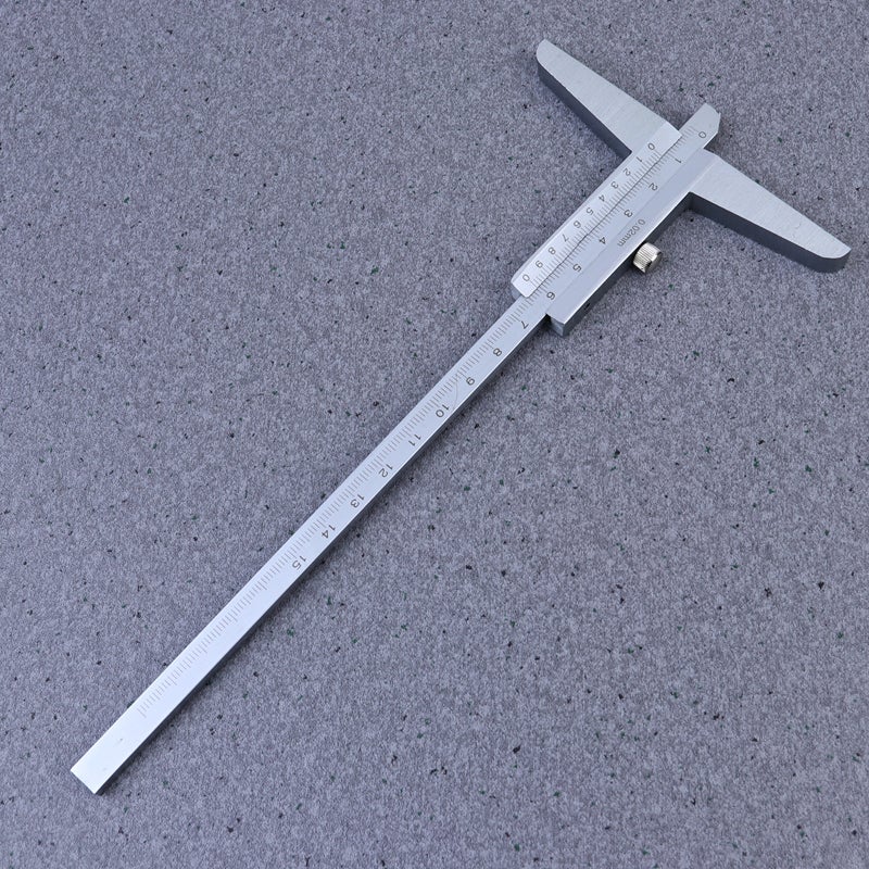 3pcs 0-150mm Depth Gauge Depth Caliper Accurate Measuring Tool Depthometer with Box - Image 1