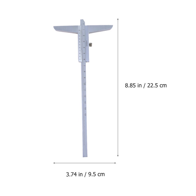 3pcs 0-150mm Depth Gauge Depth Caliper Accurate Measuring Tool Depthometer with Box - Image 3