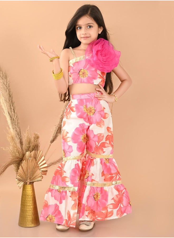 LILPICKS طقم بلوزة مطبوعة مع شرارة  - Image 4