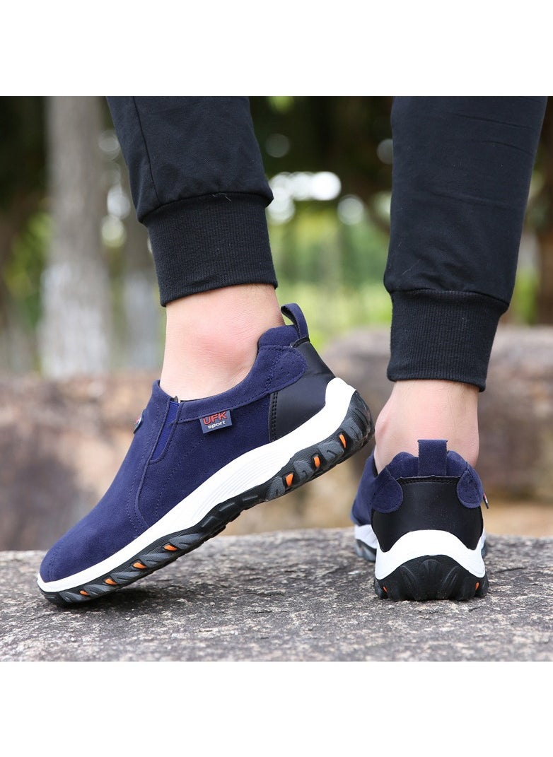 Loquat - New Men's Outdoor Fashion Low Top Casual Shoes A Pair - Image 1