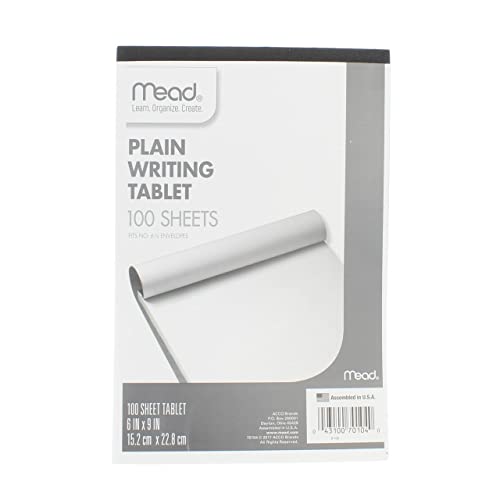 Mead 6X9plain Writing Tablet (Pack Of 6) 70104 Paper - Image 4
