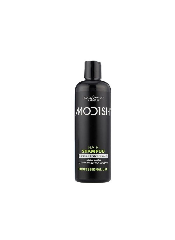 MODISH - Modish hair shampoo keratin and herbal extracts - 500 ml - Image 1
