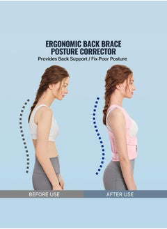 Bukela Back Brace Posture Corrector for Men and Women - Adjustable Lumbar Support and Shoulder Straightener for Upper and Lower Back Pain Relief - Scoliosis, Hunchback, Thoracic Spine Correction  - Image 4