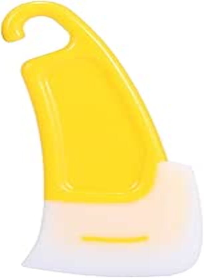 LTCT Kitchen Silicone Spatula For Dirty Fry Pan Dish Pot Washing Scraper Cleaning Brush Pack Of 1 PC