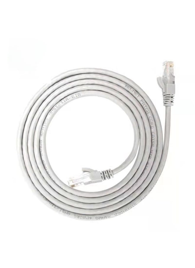 Generic Cat6 Ultra-class Ethernet Cable Gigabit Finished Product For Home Use Router Jumper Computer Broadband Network Cable-Color:Classic Black-Line Length:5m  - Image 2
