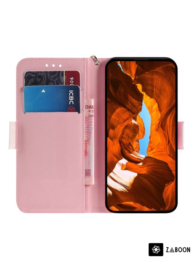 Zaboon حافظة واقية لتكنو كامون 20 برو 5G جلد ملون ثلاثي الأبعاد قابلة للطي أفقيًا - Image 4