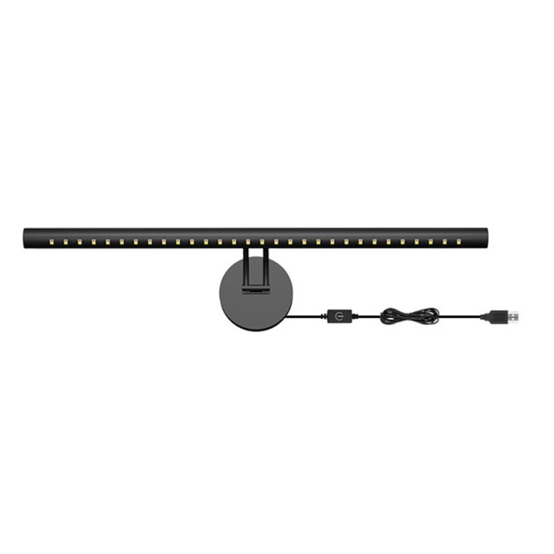 D C5V 55CM/21.7Inch LEDs Sconce Wall Lamp Bathroom Mirror Light Fixture Sensitive Light Control/ Stepless Dimmable Brightness Adjustable/ 3 Colors Temperature Changing for Washroom/ Living Room/ - Image 1