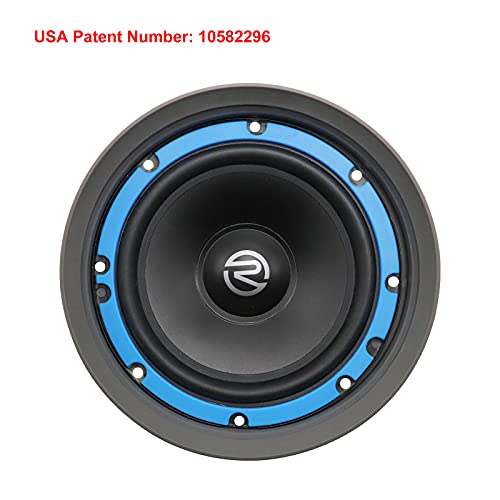 RECOIL SPB65 Foldable Silicone 6.5” Car Speaker Baffle Kits with Egg Crate Foam for Sound Quality Improvement and Speaker Protection One Pair - Image 5