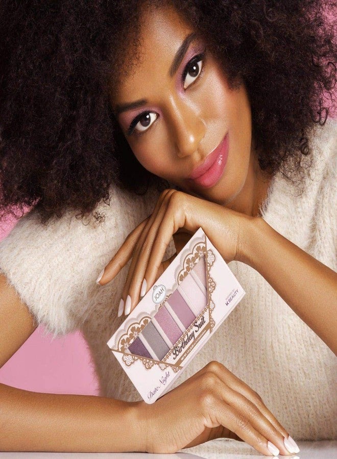 JOAH Escapades Eyeshadow Palette, 6 Pigmented Powder Eye Makeup Shades in Matte & Shimmer Finishes, Korean Beauty Palettes - Date Night - Image 4