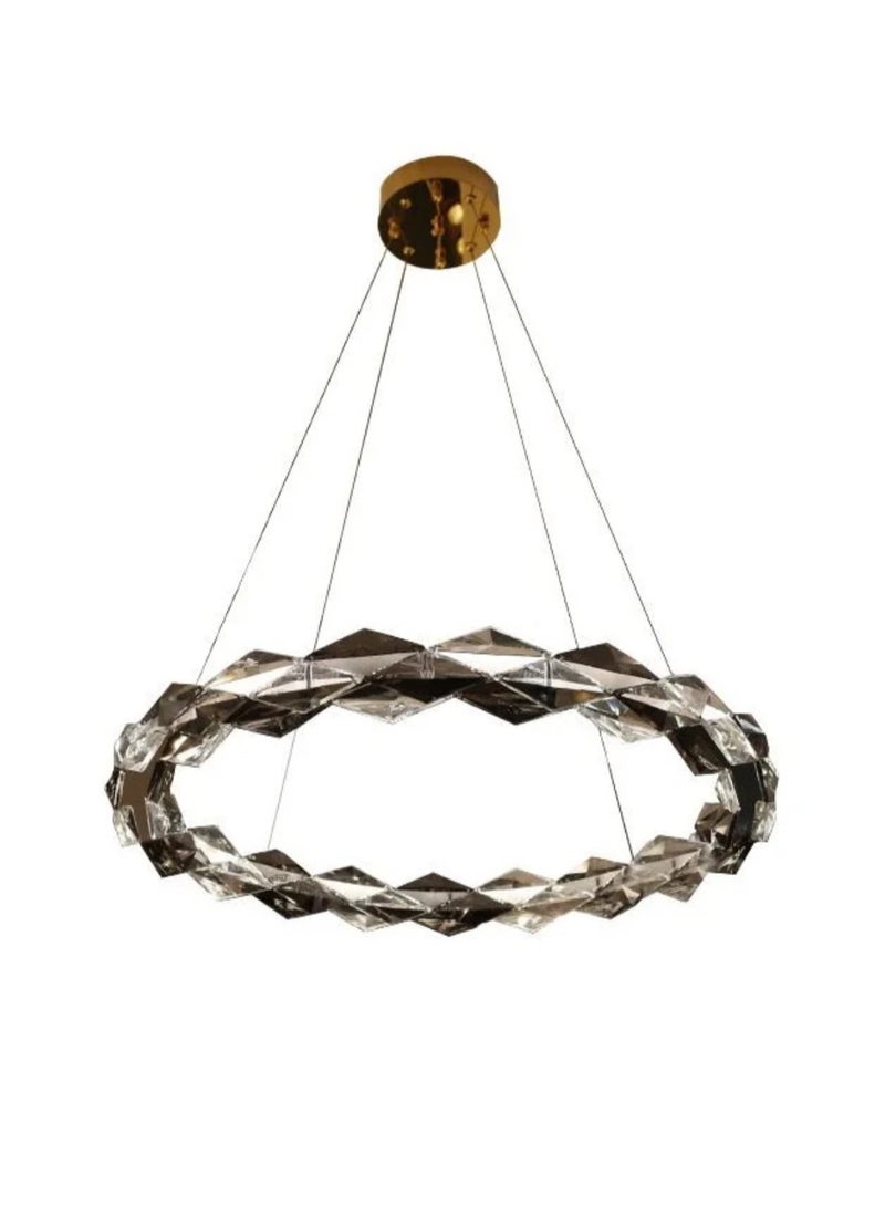 Modern Crystal Hanging Pendant Light - Image 1