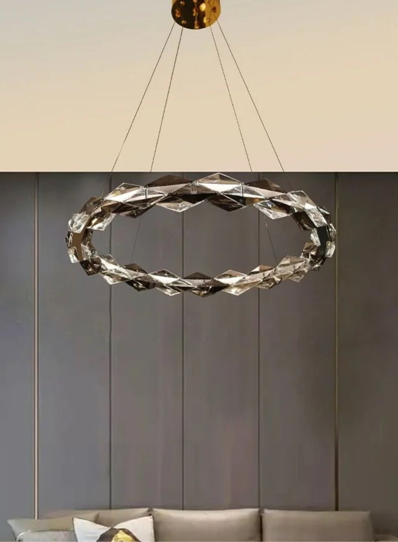 Modern Crystal Hanging Pendant Light - Image 2