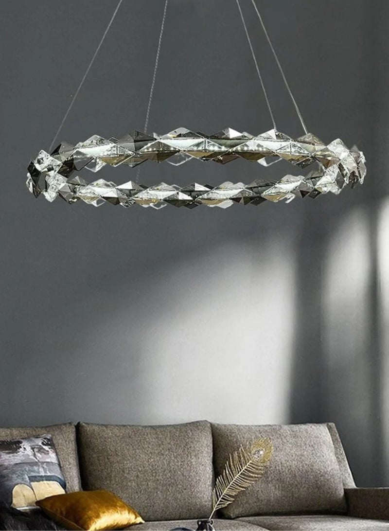 Modern Crystal Hanging Pendant Light - Image 3