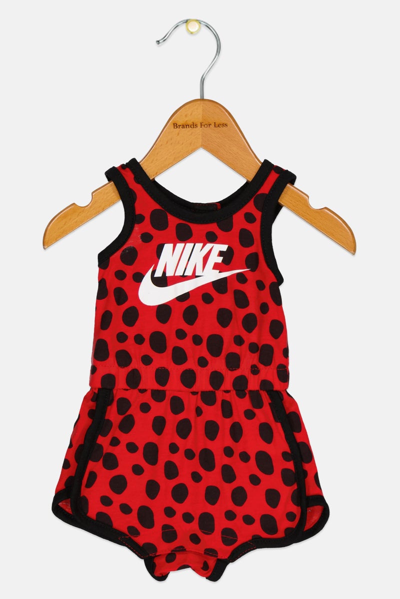 Nike Toddlers Girl Sleeveless Outdoor Bodysuits, Red - Image 1