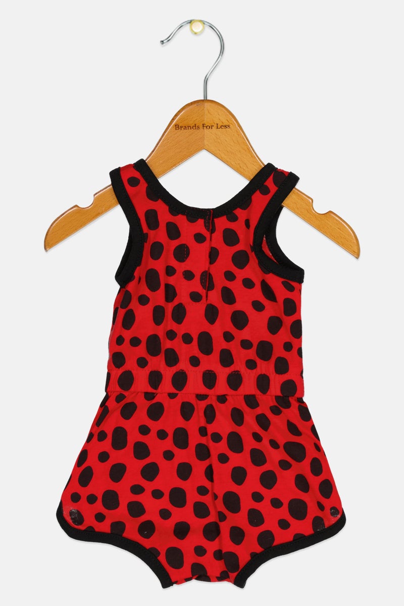 Nike Toddlers Girl Sleeveless Outdoor Bodysuits, Red - Image 2