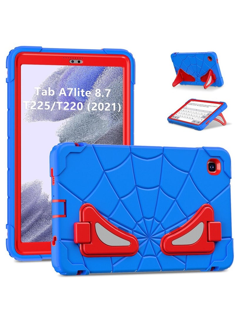 VKL Tablet Case for Samsung Galaxy Tab A7 Lite 8.7 inch T225/T220(2021)，Lightweight Shockproof Rugged Protective Cover with Kickstand for Kids Children Boys Babies - Image 2