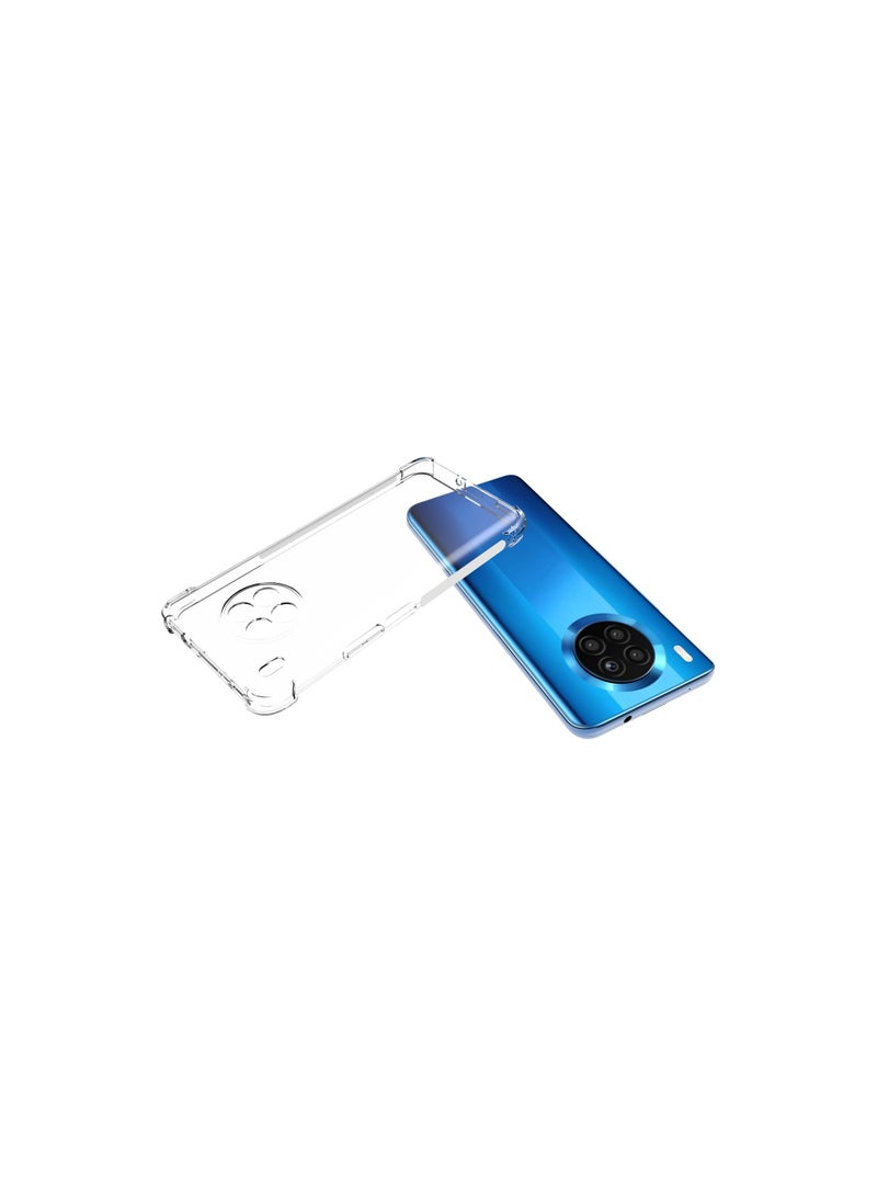 جراب لهاتف Huawei nova 8i / Honor 50 Lite، غطاء خلفي من السيليكون الناعم المقاوم للصدمات والخدوش، غطاء واقي من الصدمات، شفاف - Image 2