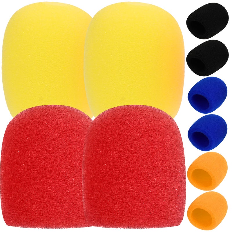 Stage Microphone Sponge Cover, Reduces Noise and Interference, Durable Material - Image 1
