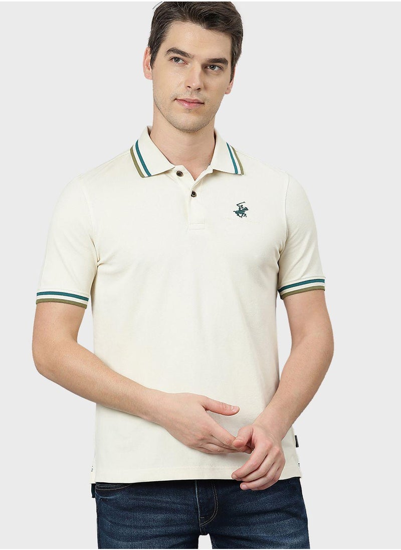 bhpoloclub - Logo Tipped Polo - Image 1