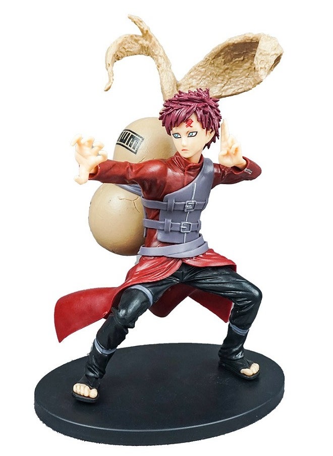 HALAMODO - Naruto Battle Gaara Handmade Model Doll Decoration - Image 1