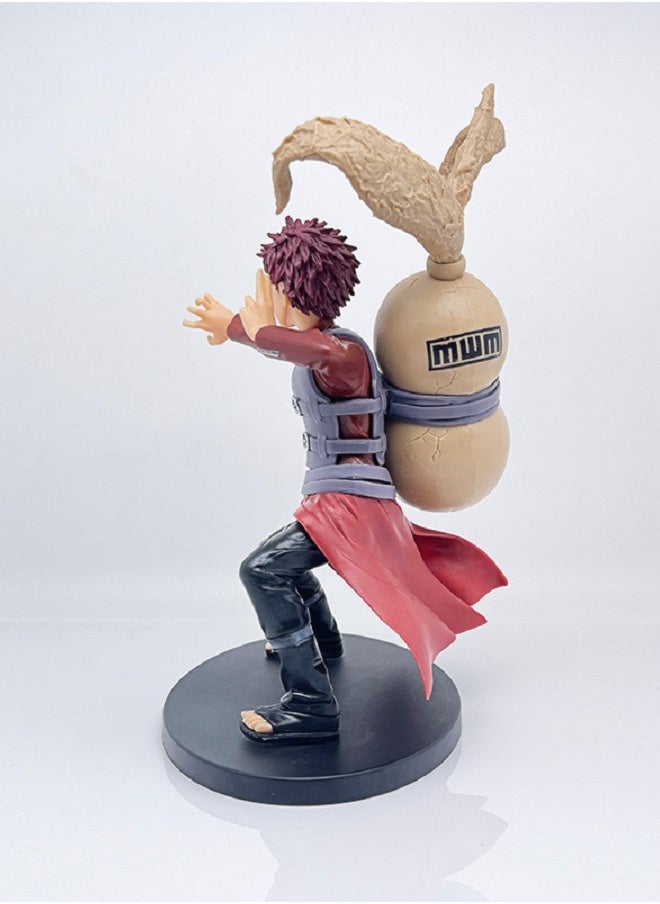 HALAMODO - Naruto Battle Gaara Handmade Model Doll Decoration - Image 1