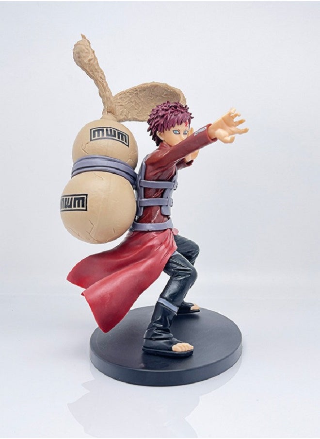 HALAMODO - Naruto Battle Gaara Handmade Model Doll Decoration - Image 1