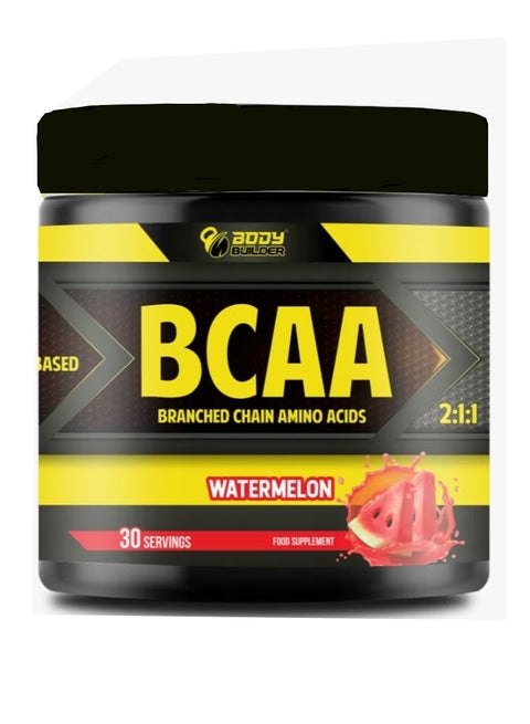 BCAA, Quick Recovery and Enhance muscle protein synthesis,Watermelon Flavor, 30 Servings