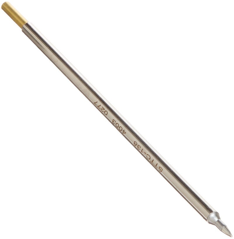 Metcal STTC-138 STTC Series Soldering Cartridge for Most Standard Applications, 775°F Maximum Tip Temperature, Chisel 30° , 1.5mm Tip Size, 9.9mm Tip Length - Image 4