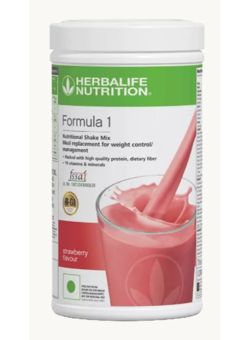 هيربالايف فورمولا 1 مزيج مخفوق غذائي بنكهة الفراولة