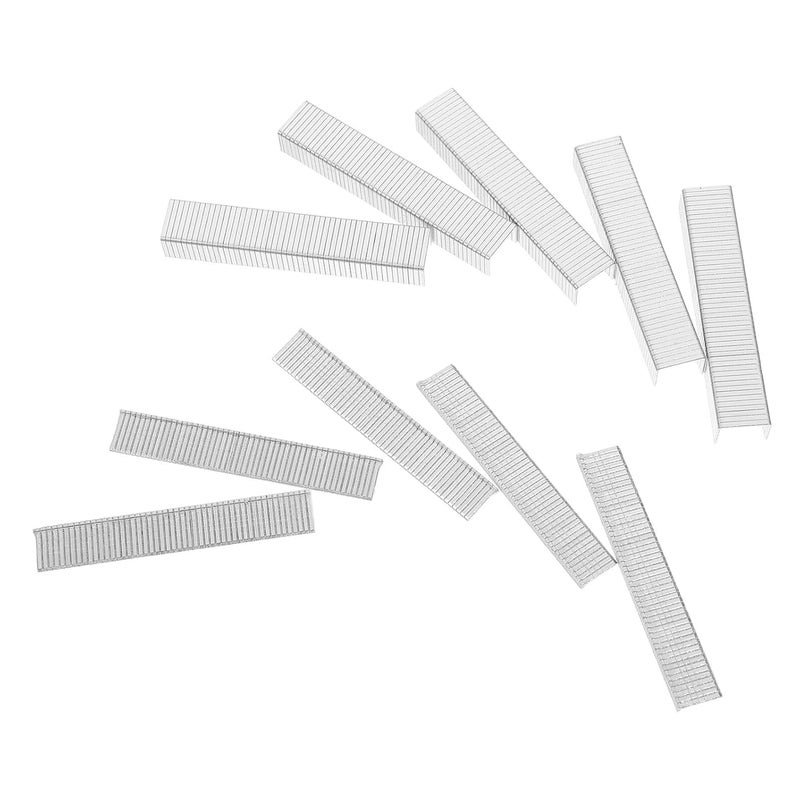 2000pcs Metal Staples Refill Set for Woodworking and Furniture Upholstery 1000pcs U-Shaped Staples Standard Size Frame Nails for Home Office DIY Crafts - Image 1