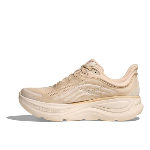 Hoka Men's Bondi 9 Sneaker, Oatmeal/Oat Milk, 9 - Image 5