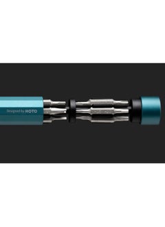 HOTO HOTO 24-in-1 Precision Screwdriver Gray | 24 S2-Steel Precision Bits | 360° Free-Rotating Lid | Magnetic Storage | Aluminum Alloy Body | MoMA Design  - Image 4