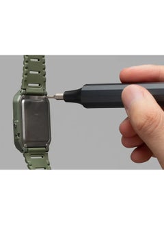 HOTO HOTO 24-in-1 Precision Screwdriver Gray | 24 S2-Steel Precision Bits | 360° Free-Rotating Lid | Magnetic Storage | Aluminum Alloy Body | MoMA Design  - Image 5