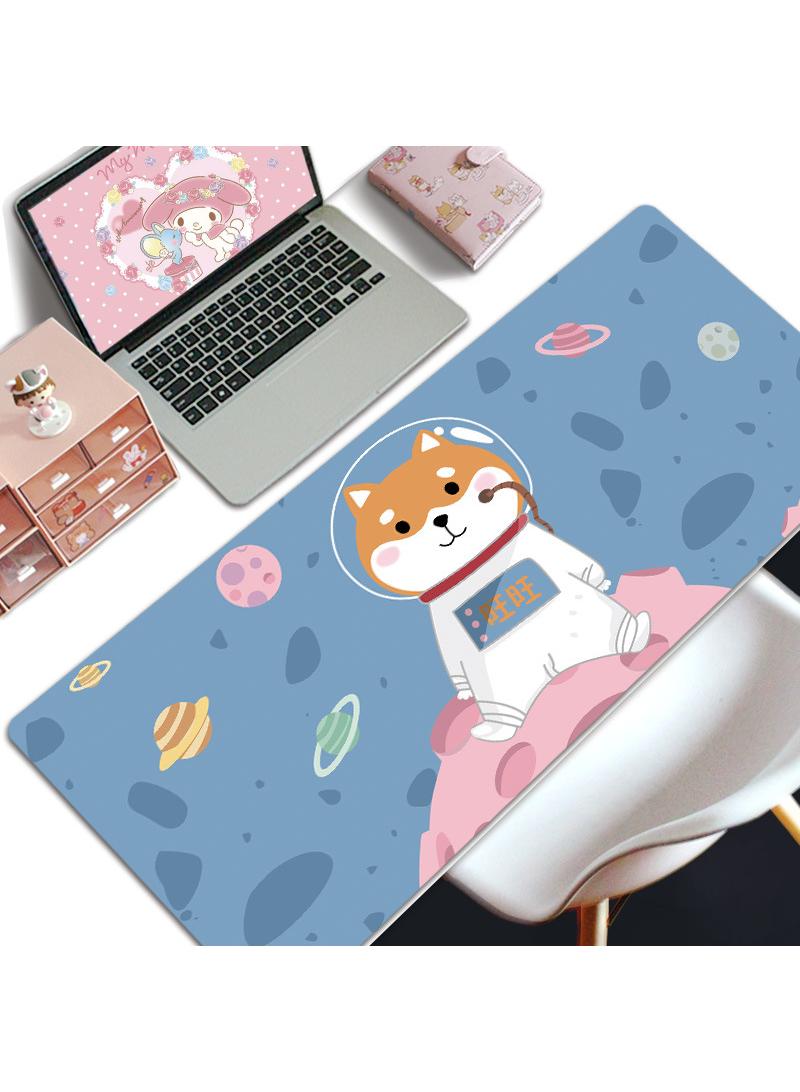 Y&D Chai Gou Gaming Mouse Pad Extended Large Mat Desk Pad Stitched Edges Mousepad Long Mouse Pad And Non-Slip Rubber Base Mice Pad 800x300x5mm - Image 1