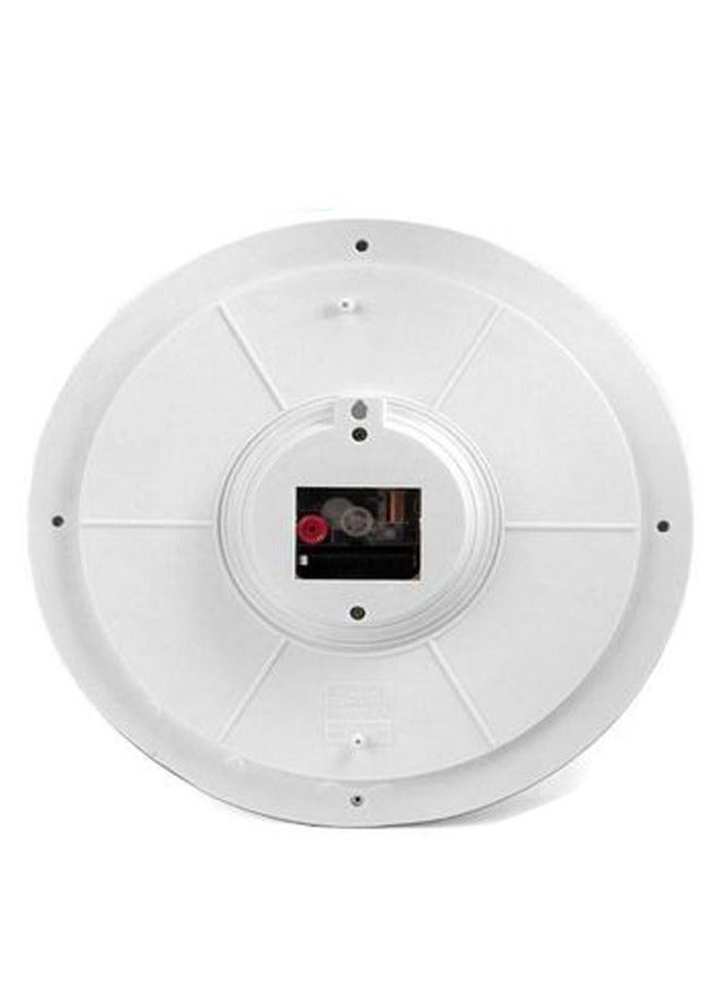 Sonera Wall Clock - 9241 -Analog-Quartz- Red Frame- White Dial With Red Numbers - Image 2