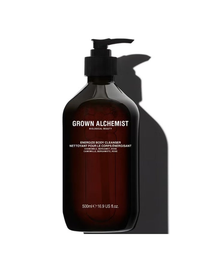 منظف الجسم Grown Alchemist Energize برائحة البابونج والبرغموت والورد 500 مل - Image 1